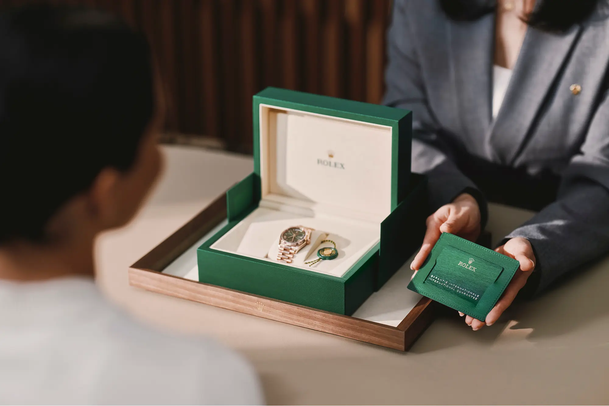 Rolex-services hos Klitgaard