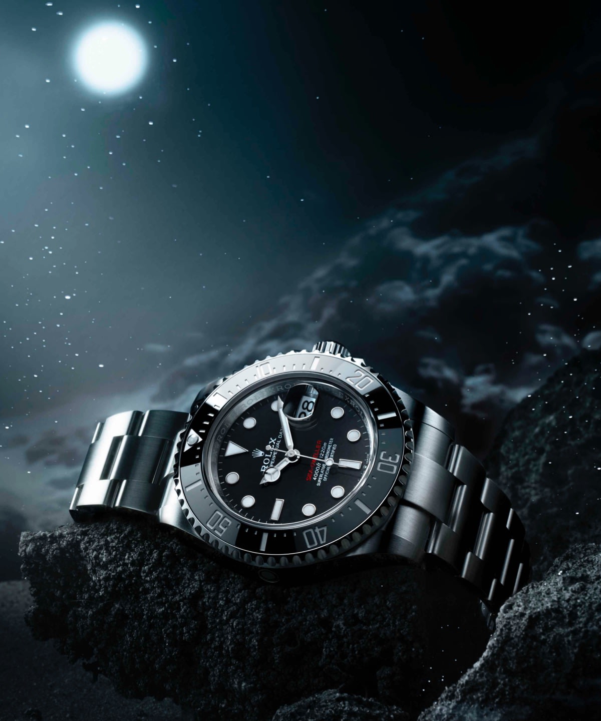 Sea-Dweller Sort urskive